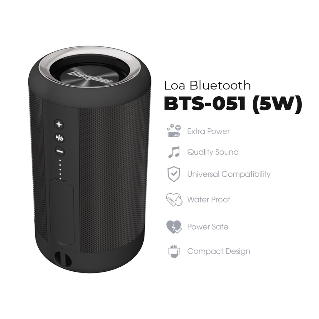 [Hàng Likenew/ Box thay thế] Loa di động bluetooth BTS-051