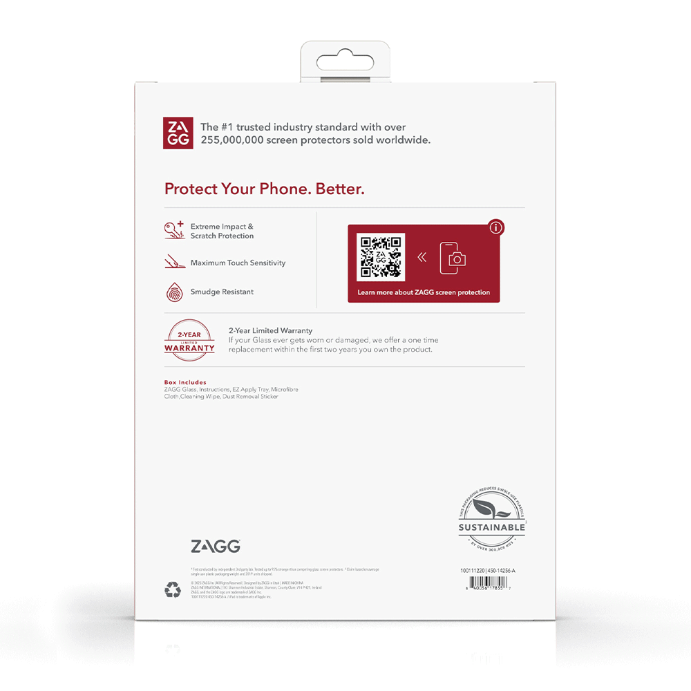 Kính dán màn hình Zagg - iPad 11 Pro/11/Air 109