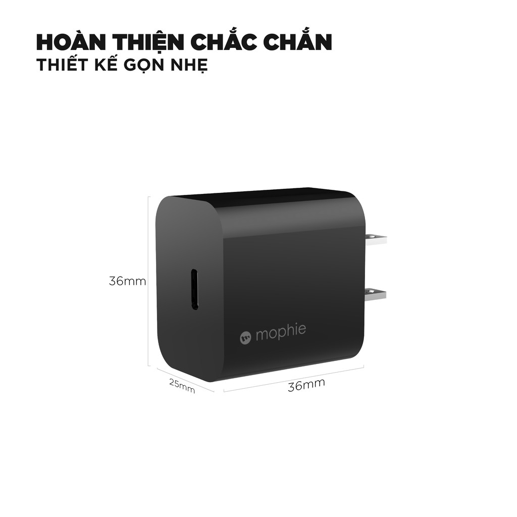 Sạc Mophie 18W USB-C