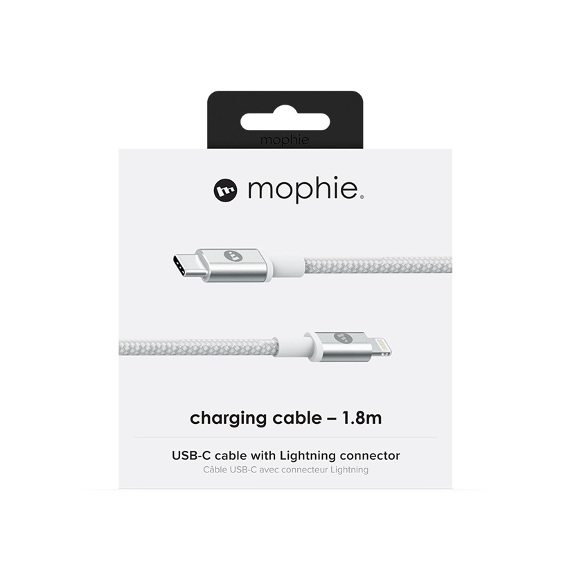 Cáp USB-C to Lightning Mophie 1.8M