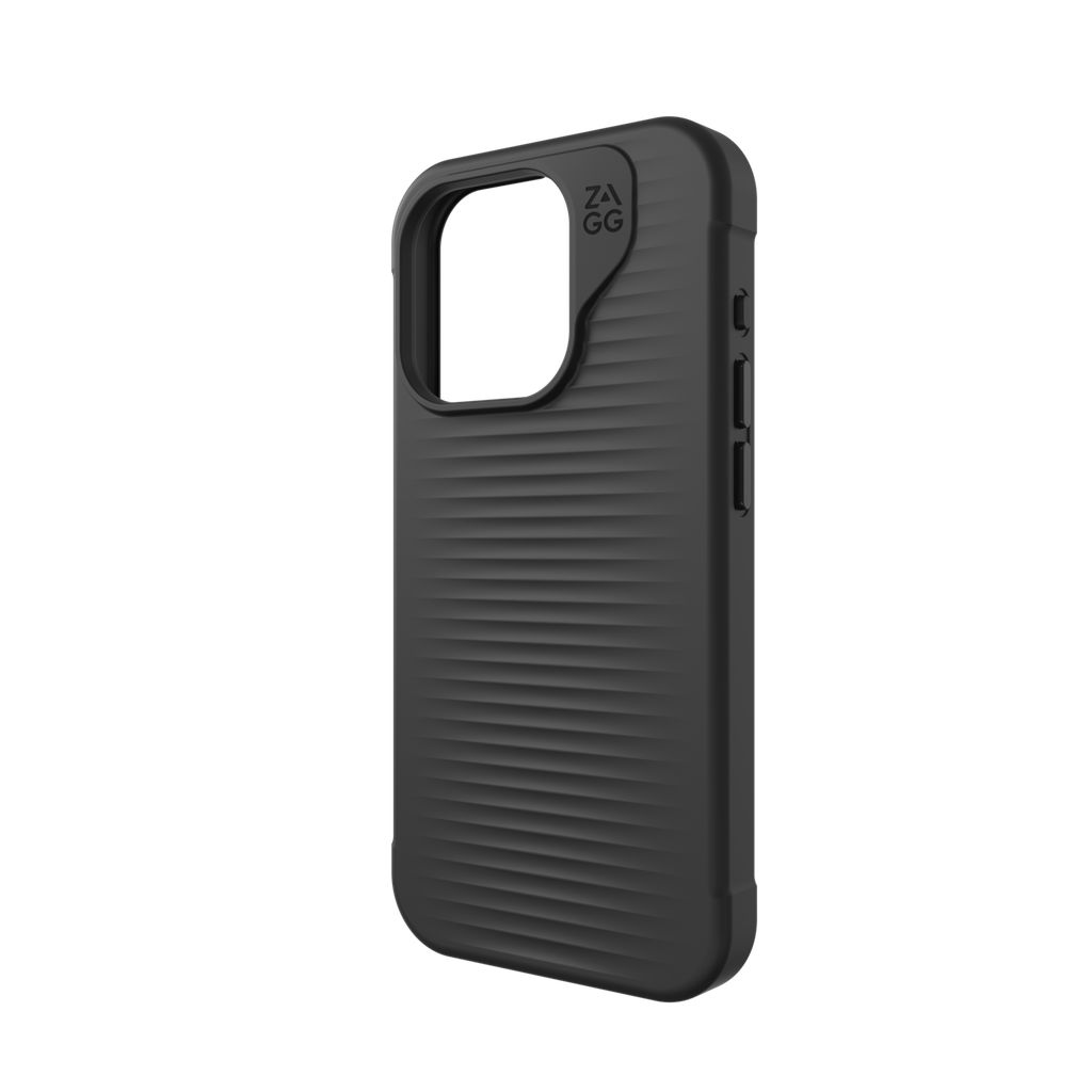 Ốp lưng iPhone 15 series - ZAGG Luxe Snap PCR - Black