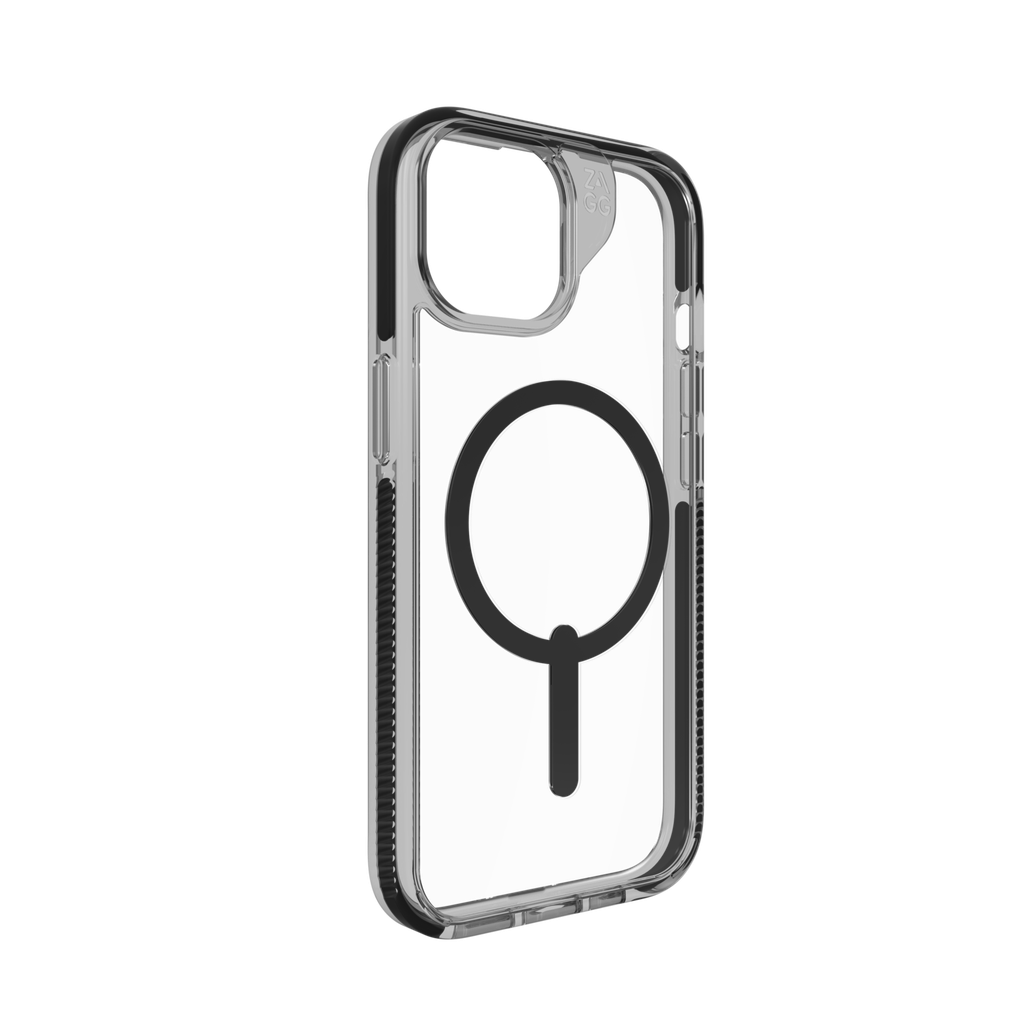 Ốp lưng iPhone 15 series - ZAGG Santa Cruz Snap - Black