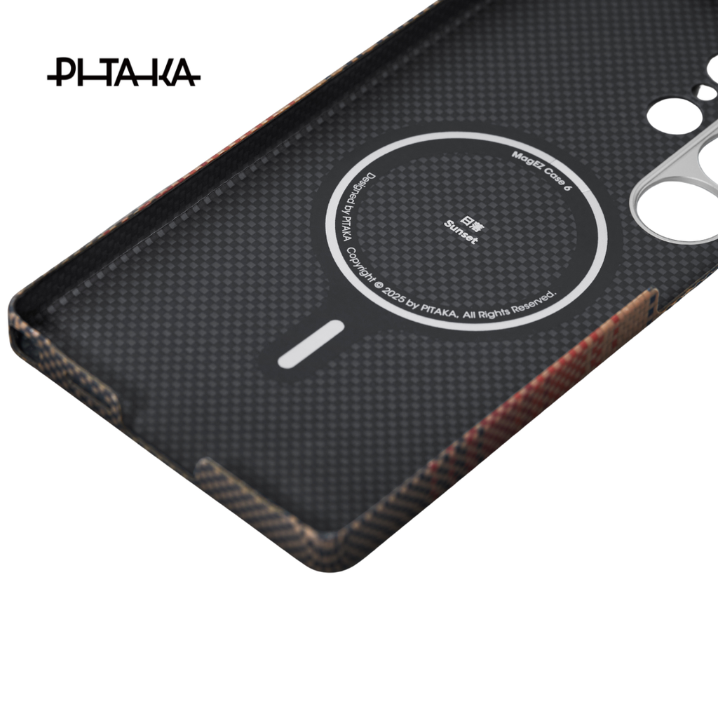 Ốp lưng Samsung S25 Ultra - PITAKA Tactile Woven - Sunset - KS2503U