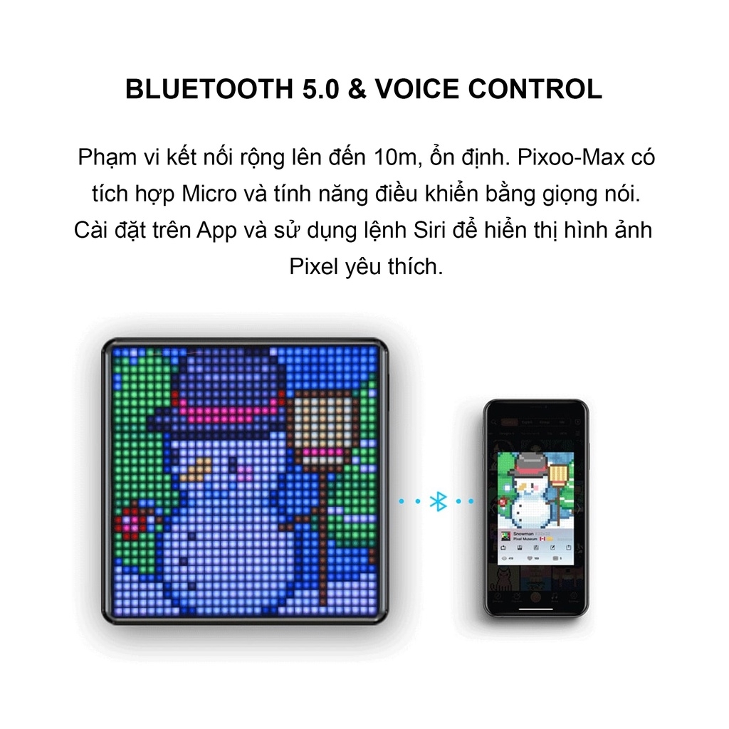 Màn hình Led Pixel Art Divoom Pixoo Max