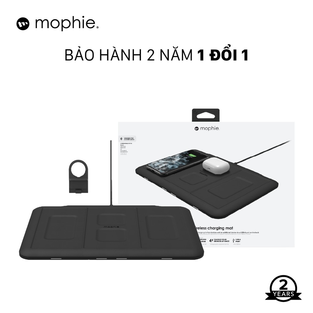 Đế sạc không dây Mophie 4in1