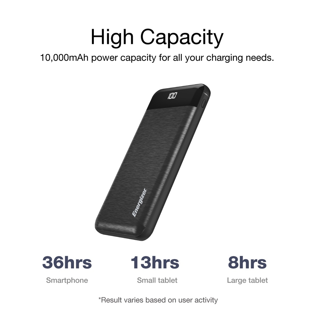 Pin dự phòng Energizer 10000mAh UE10058