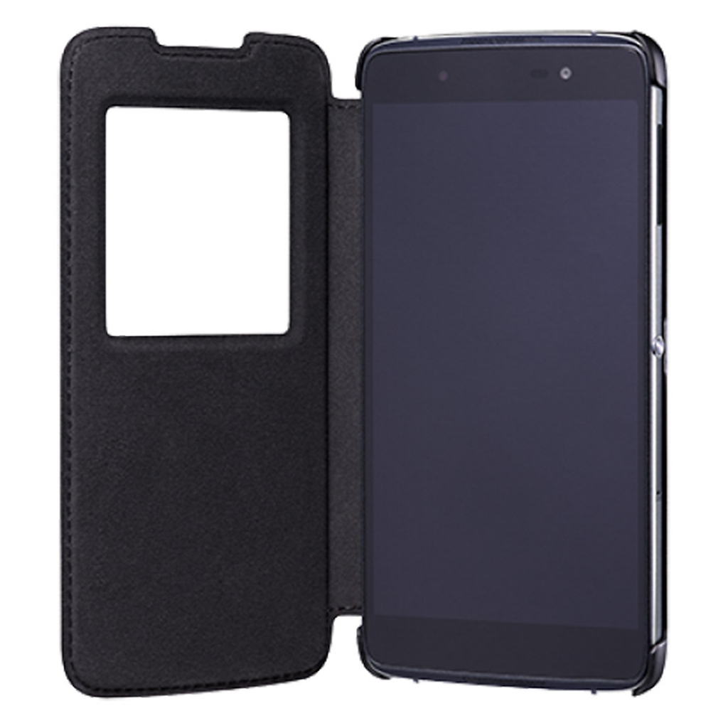 Bao Da Cầm Tay Dạng Gập BlackBerry Smart Flip Case For DTEK50 - Đen