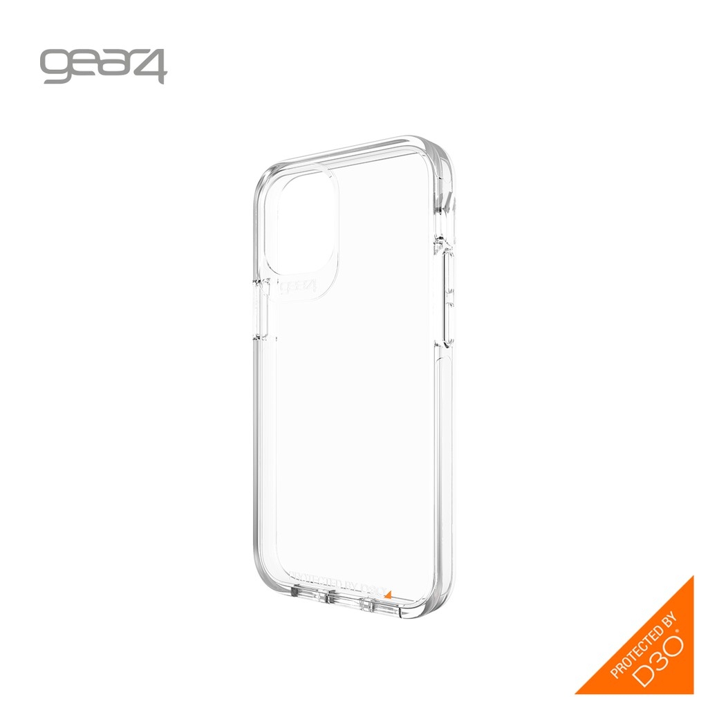 [HÀNG TRƯNG BÀY 90%] Ốp lưng iPhone 12 mini Gear4 Crystal Palace - Clear