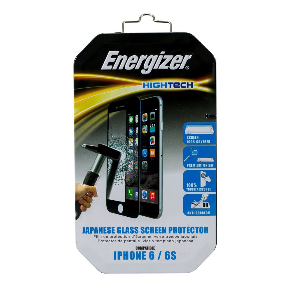 Bộ miếng dán màn hình Energizer iPhone 6/ 6S - ENHTTGPRIP6