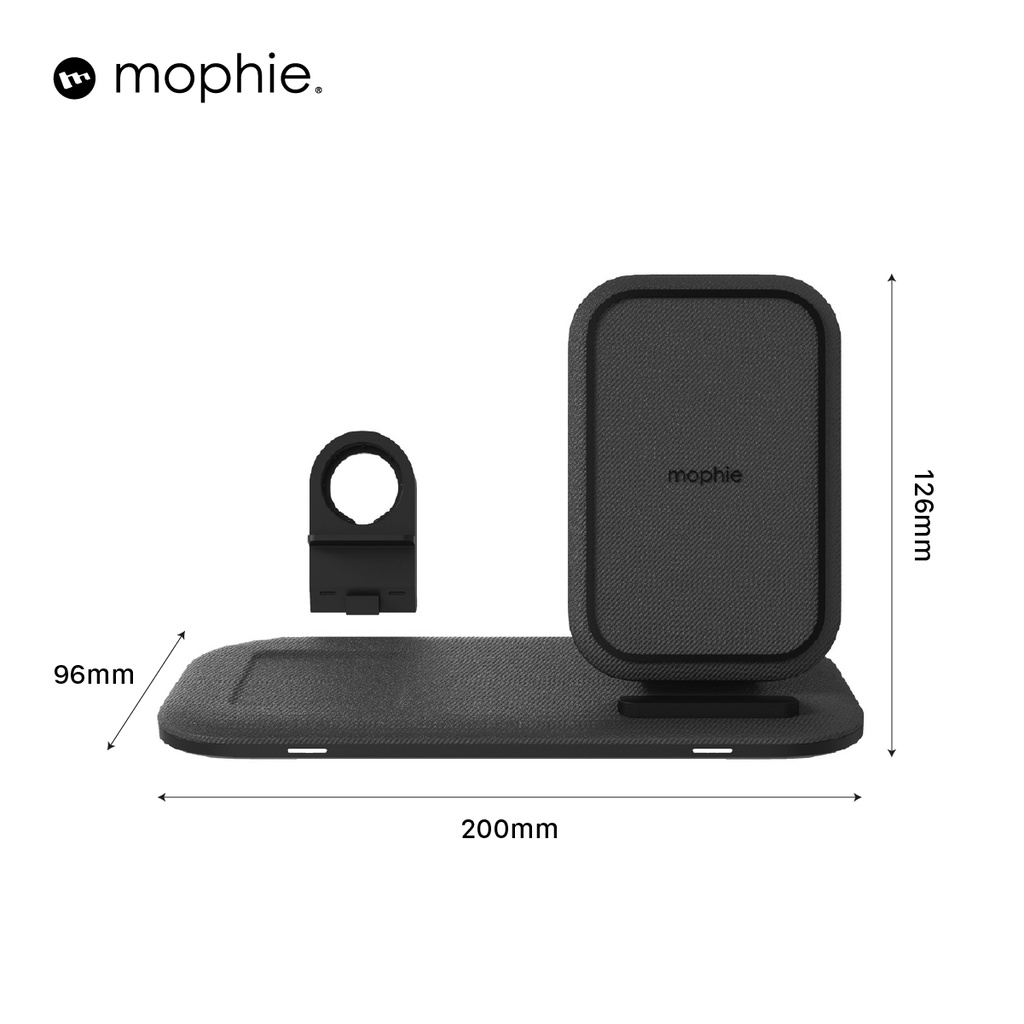 Đế sạc Mophie 2in1 Stand Plus