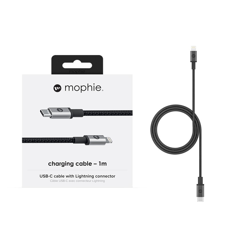 Cáp USB-C to Lightning Mophie 1M