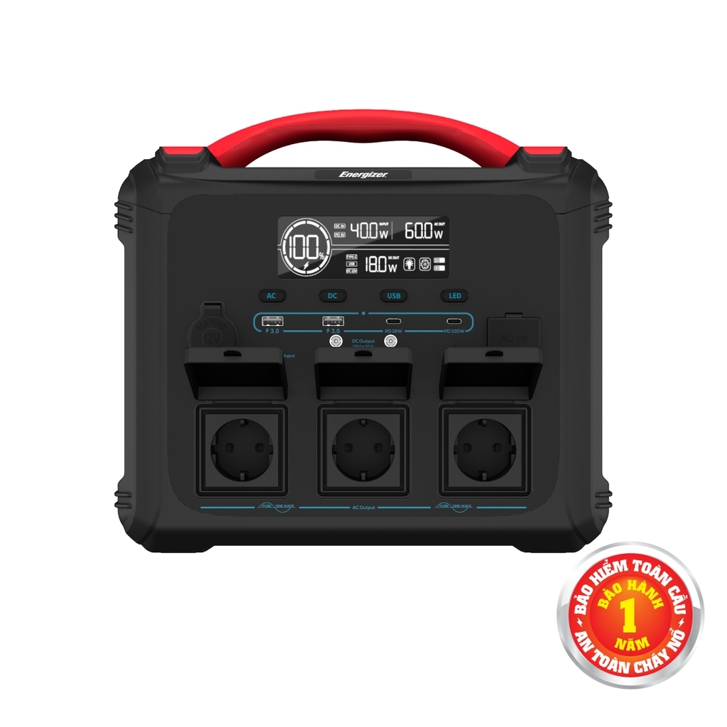 Trạm sạc dự phòng di động Energizer