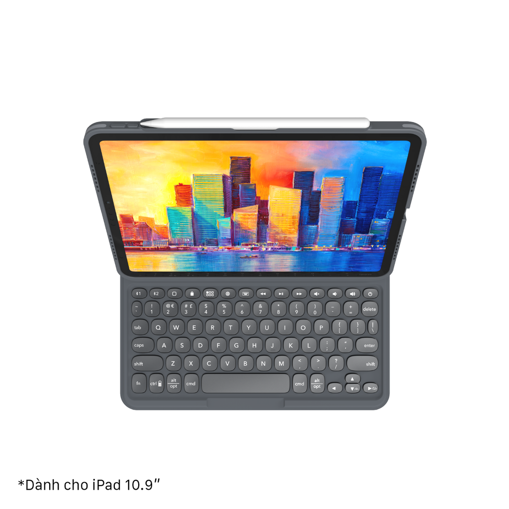 Ốp lưng kèm bàn phím iPad 10.9 inch - ZAGG Pro Keys