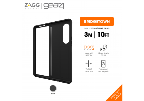 Ốp lưng Samsung Galaxy Z Fold 3 - Gear4 Bridgetown