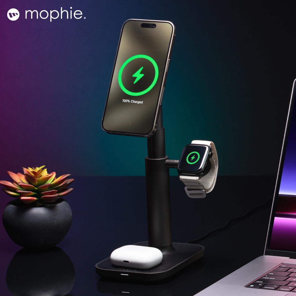 Đế sạc mophie 3in1 Extendable Stand