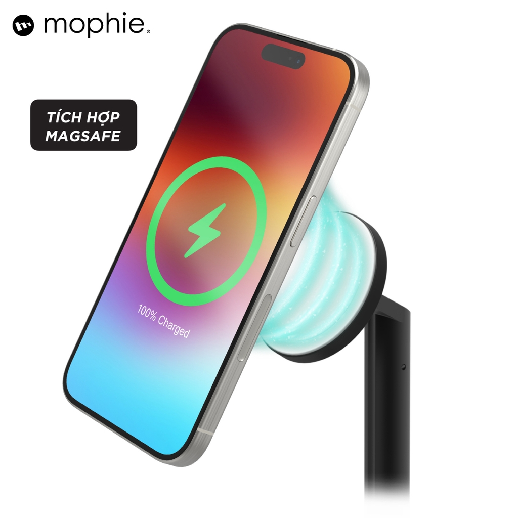 Đế sạc mophie 3in1 Extendable Stand