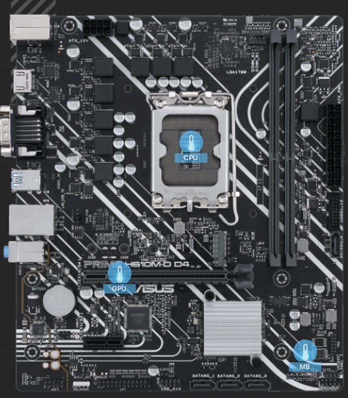 Mainboard Asus PRIME H610M-D D4