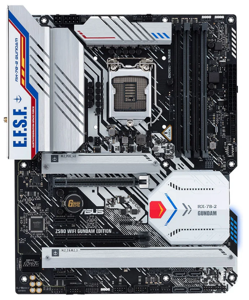 Mainboard ASUS Z590 WIFI GUNDAM EDITION