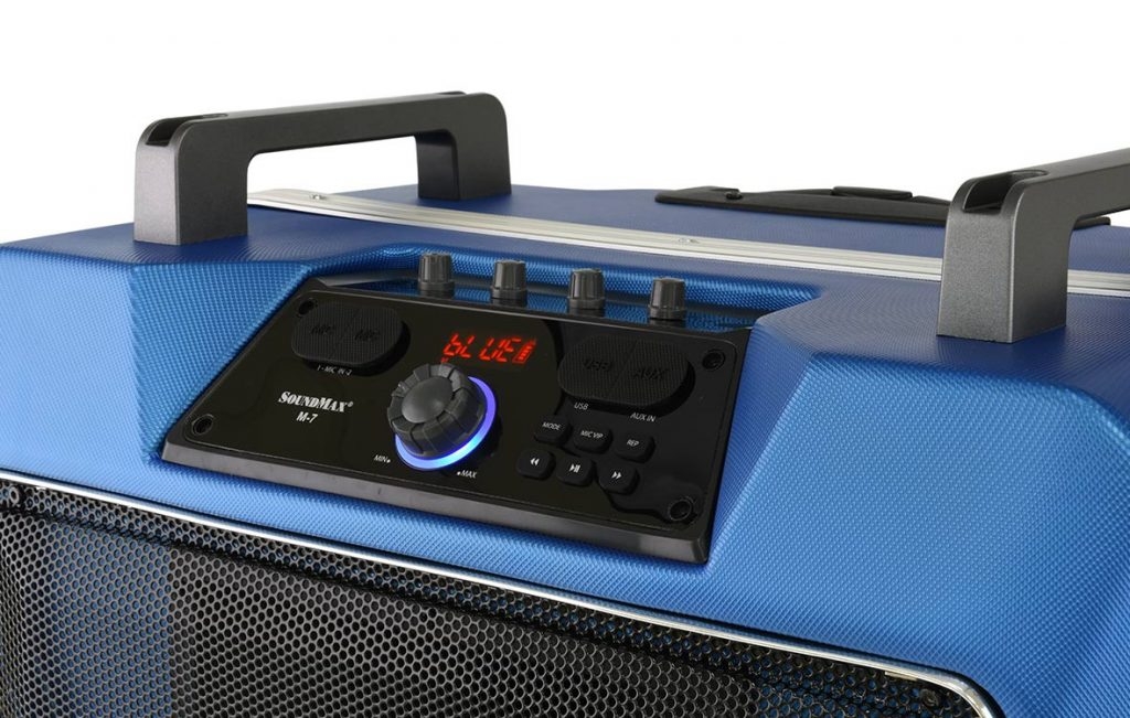 Loa bluetooth 2.1 SoundMAX M-7 (Xanh dương)
