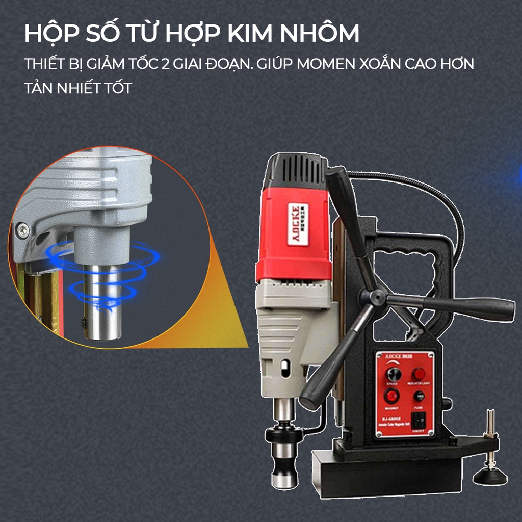 Máy khoan từ đa năng khoan và taro AX13RE/AX16RE/AX23RE/AX28RE