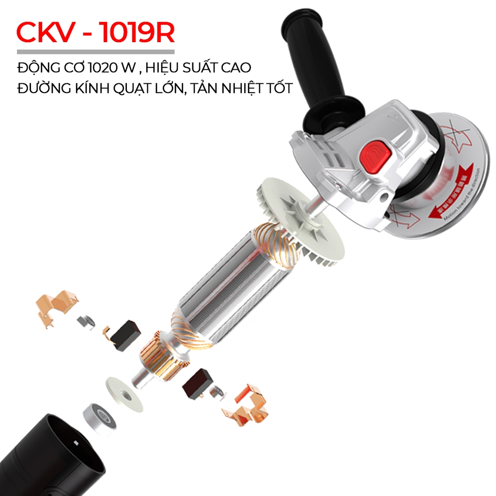 Máy vát điện cầm tay R2-R5 CKV-1019R