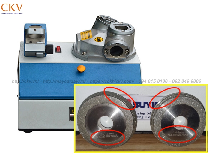 Máy mài dao phay ngón CNC D4-D13 CKV-H313B