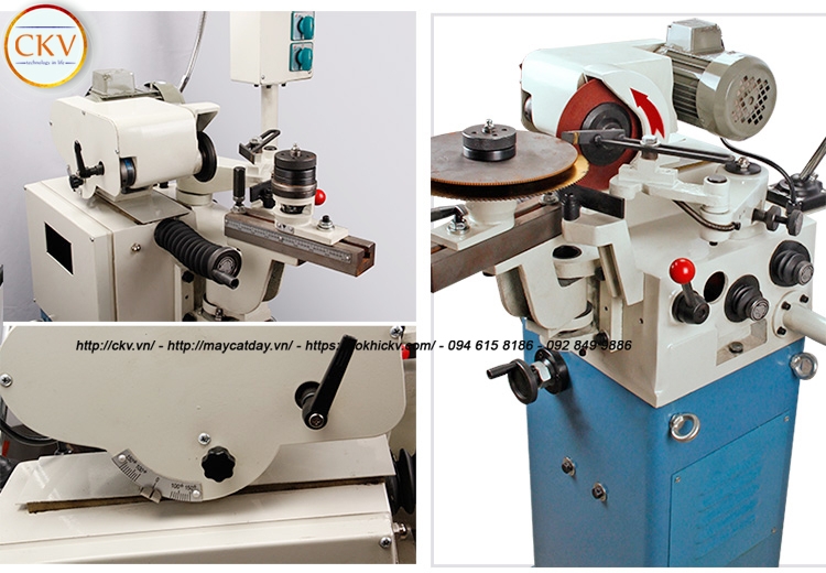 Máy mài đa năng CNC đá hồng cho lưỡi cưa vòng MRCM MR-S450