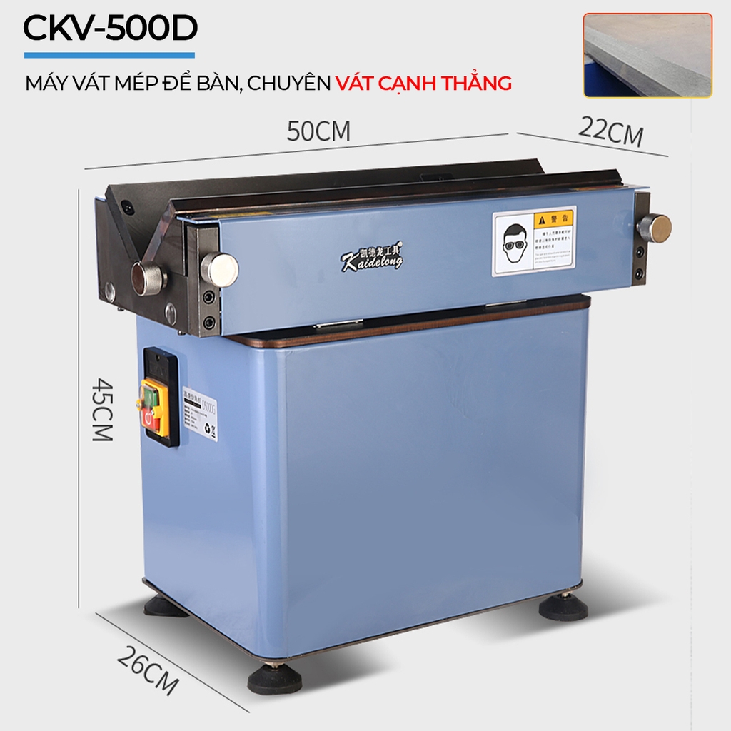 Máy vát mép cạnh đơn bàn trượt C0.1-C3.0 CKV-500D