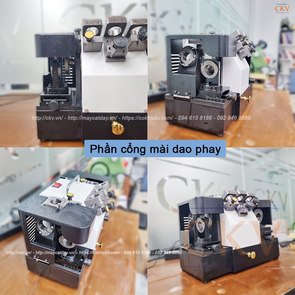 Máy mài dao phay ngón và mũi khoan D3-13 GD-313A/300W/5000Rpm