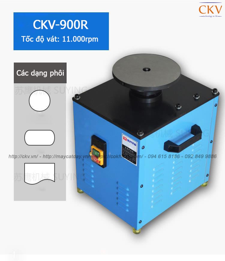 Máy vát mép đĩa đơn C0.1-C2.5 CKV-900R