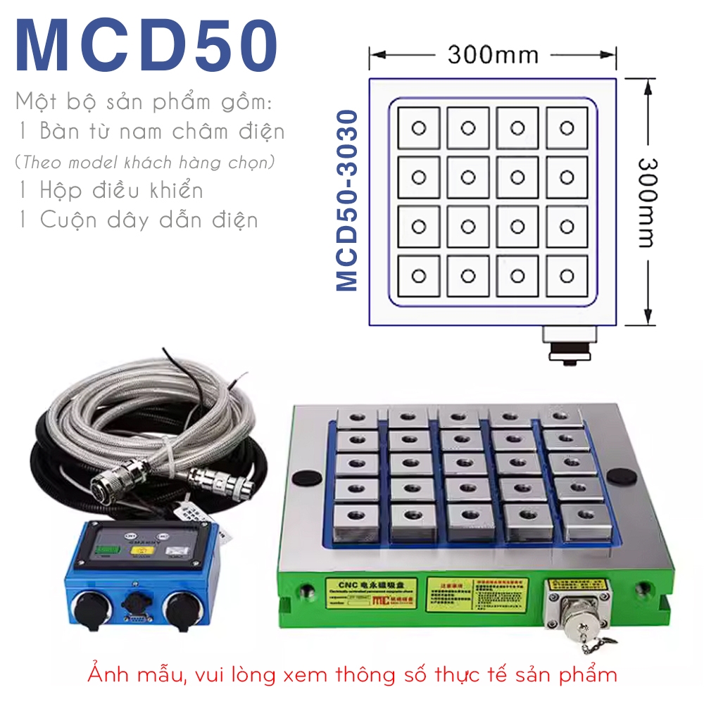 Bàn từ  điện MCD50-3030 giá rẻ nhập khẩu