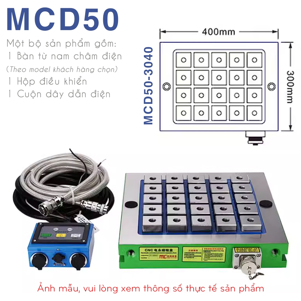 Bàn từ  điện MCD50-3040 giá rẻ nhập khẩu