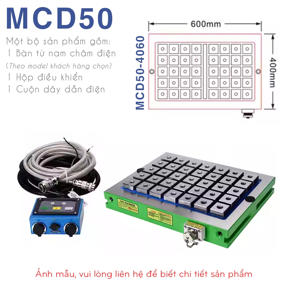 Bàn từ  điện MCD50-4060 nhập khẩu giá rẻ