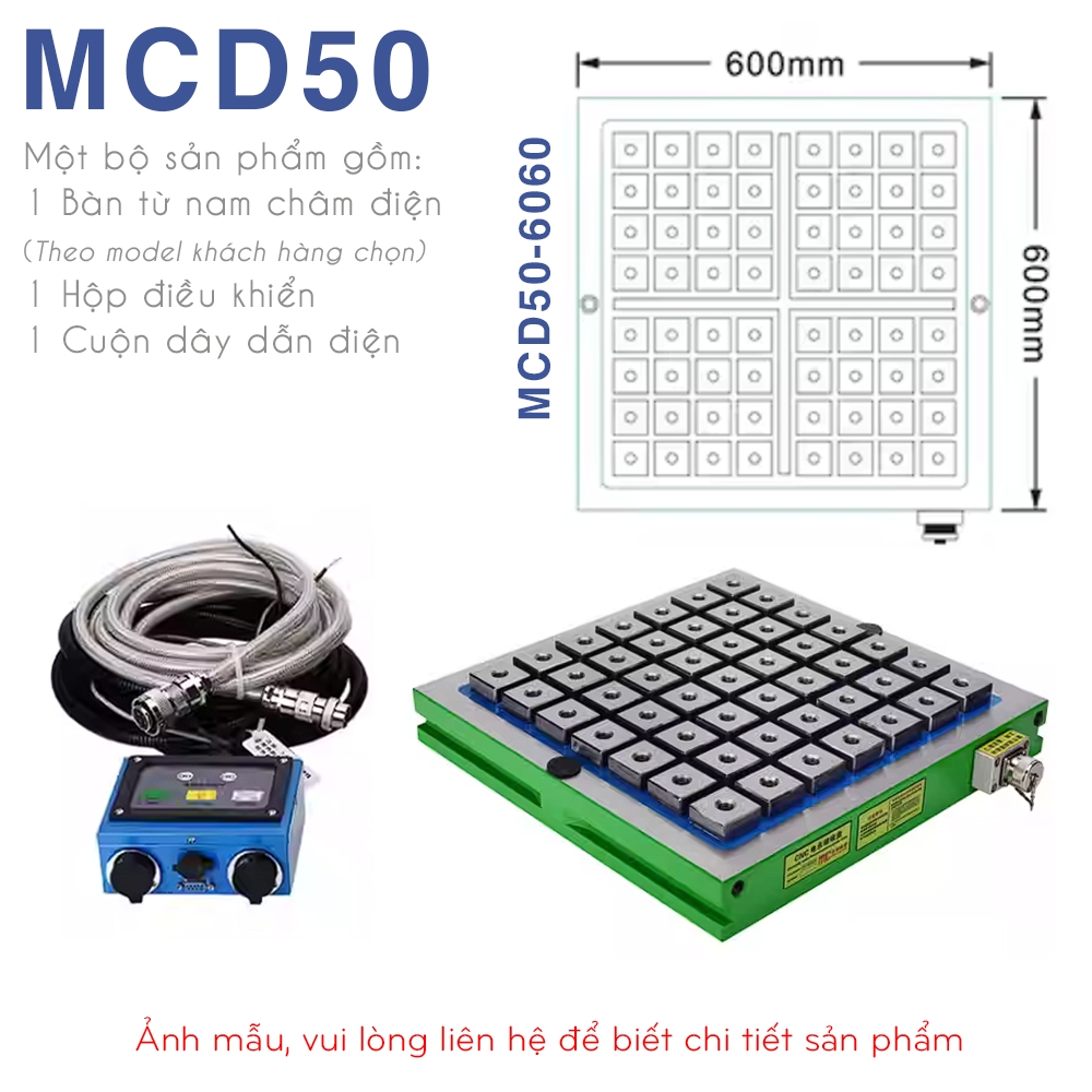 Bàn từ điện MCD50-6060 nhập khẩu, giá rẻ