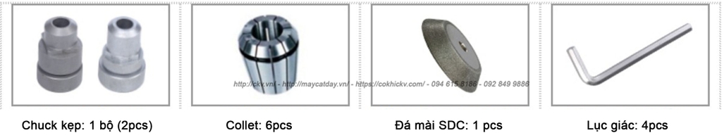 Máy mài dao phay ngón chuyên dụng D4-20mm CKV-H3A