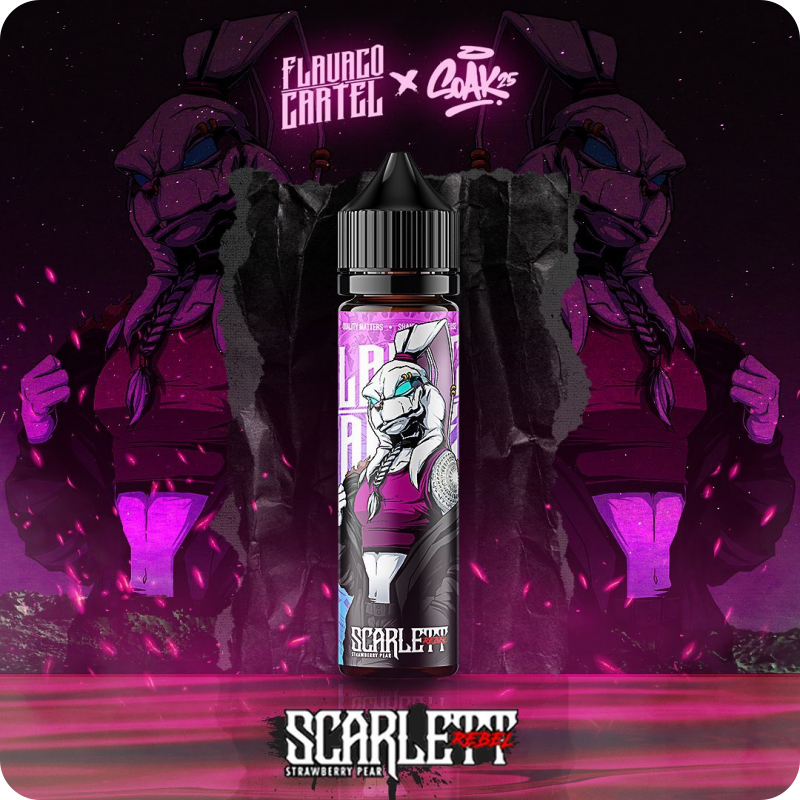 Flavaco Cartel Scarlett the Rebel Ejuice - Dâu Lê Lạnh