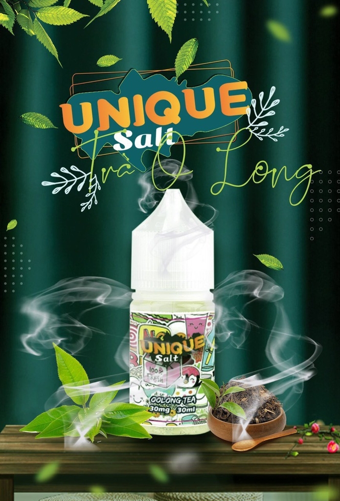Tinh Dầu Unique Tea Ejuice Saltnic | Olong Tea  - Trà Ô Long