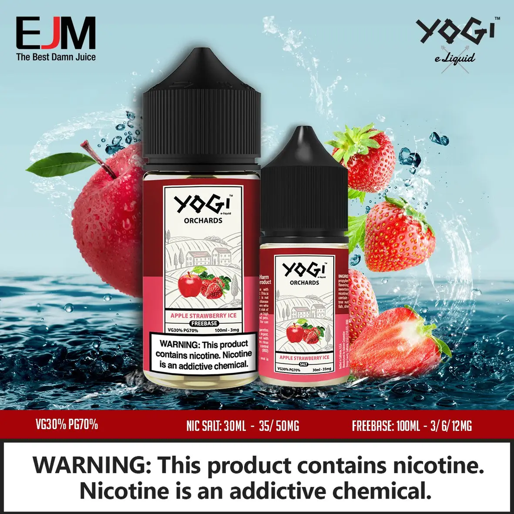 YOGI Orchards 100ml Freebase Ejuice