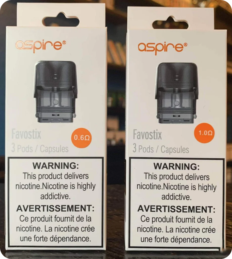 Aspire Favostix Pod MESH Coil 0.6 Ohm - 1.0 Ohm (3pcs/pack)