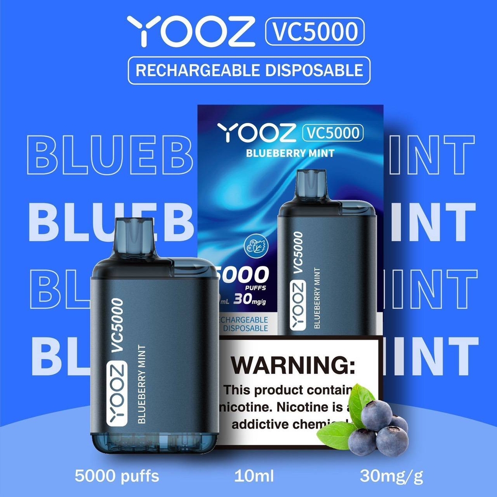 YOOZ VC 5000 puffs Disposable Vape | vapeland.vn