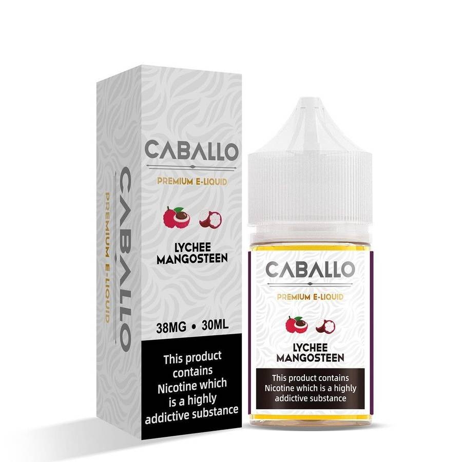 CABALLO Ejuice Saltnic | Lychee Mangosteen - Vải Măng Cụt