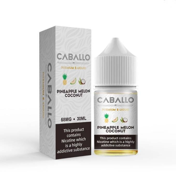 CABALLO Ejuice Saltnic | Pineapple Melon Coconut - Dứa Dưa Dừa