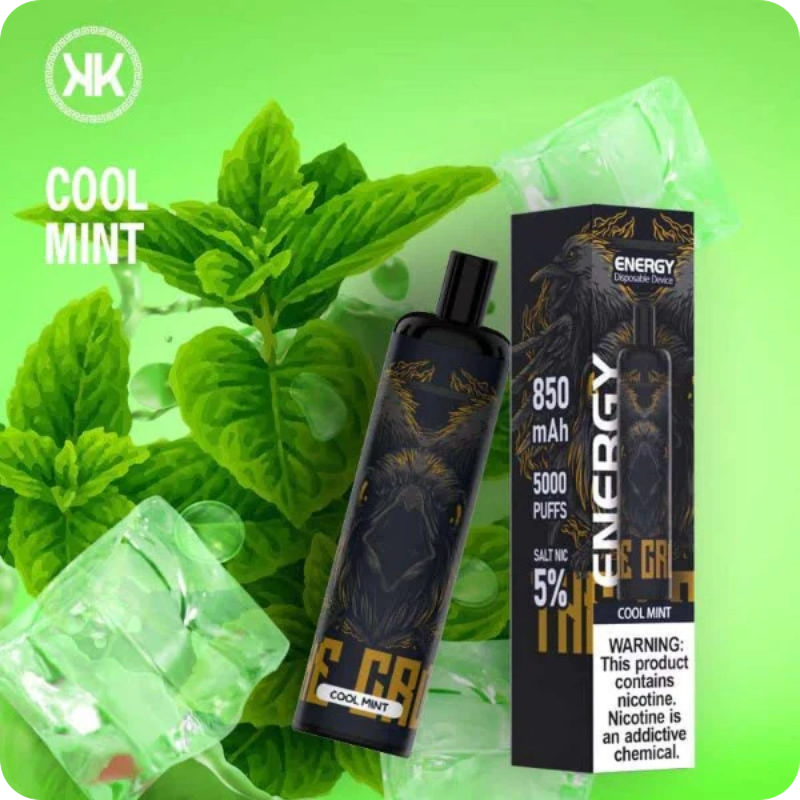 KK Energy Ruok Pod 16 vị 5000 hơi Disposable Vape / 12ml / 5% (50mg) / 850mAh - TYPE C / Mesh Coil