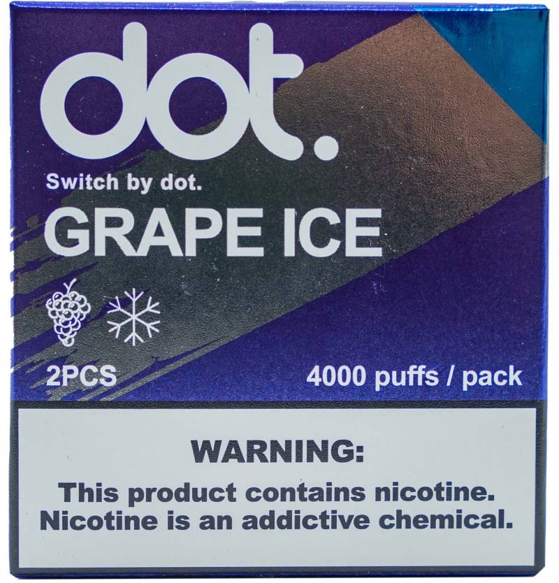 Đầu Pod vị DotSwitch | Grape Ice - Nho Lạnh