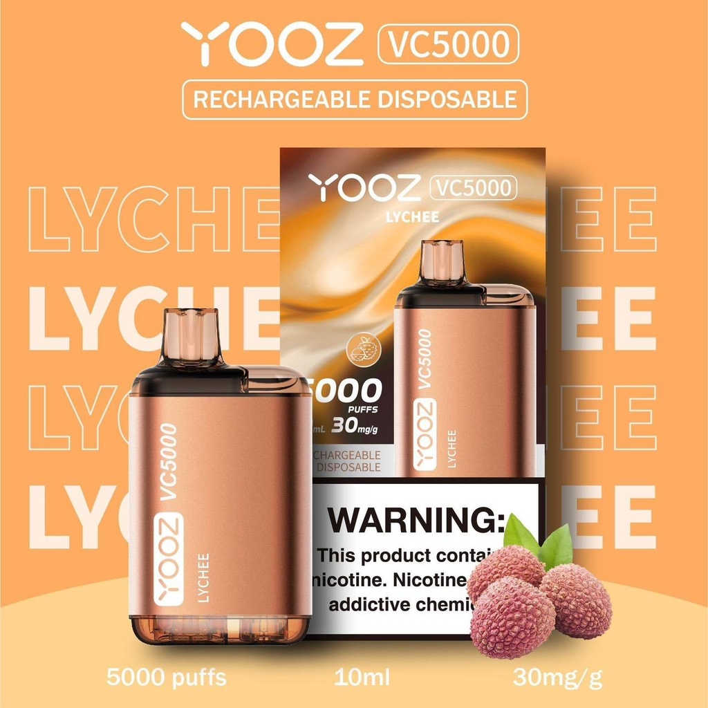 YOOZ VC 5000 puffs Disposable Vape | vapeland.vn