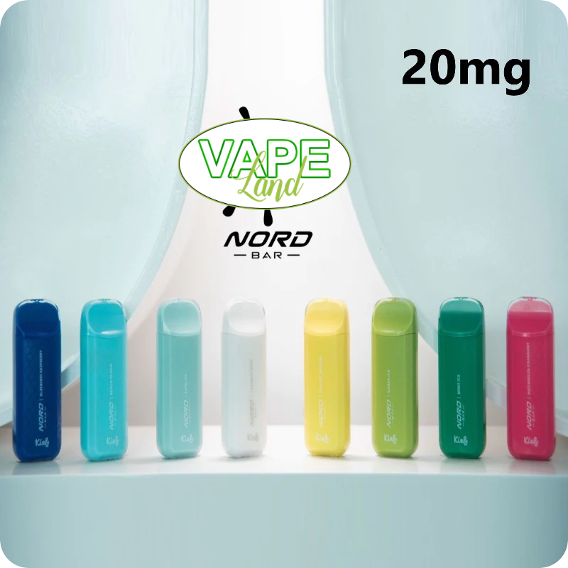 NORD BAR 12 vị / 8.5ml / 2% (20mg) / 1200mAh