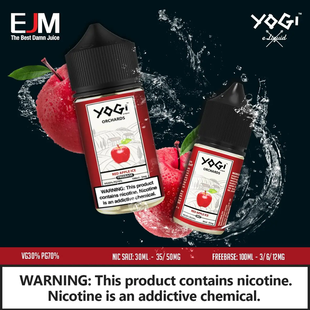 YOGI Orchards 100ml Freebase Ejuice