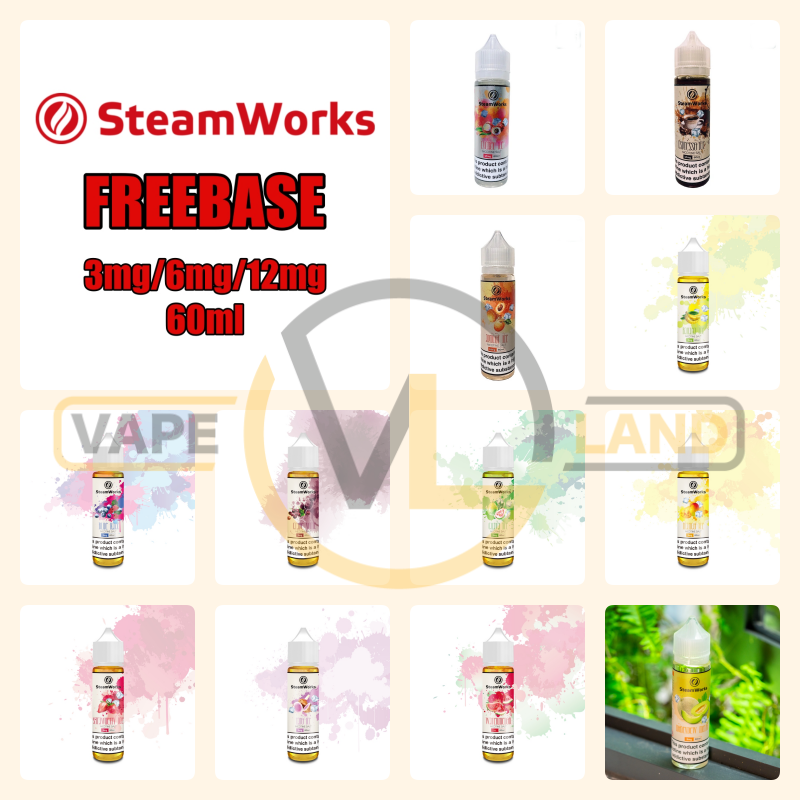 Steamworks Ejuice Full vị | SaltNic 60ml