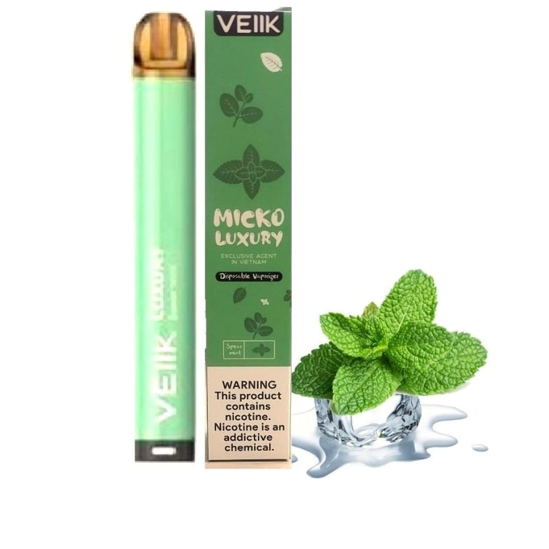 VEIIK Micko Luxury Pod 18 vị 900 hơi Disposable Vape / 2.8ml / 3.5% (35mg) / 500mAh / Mesh Coil