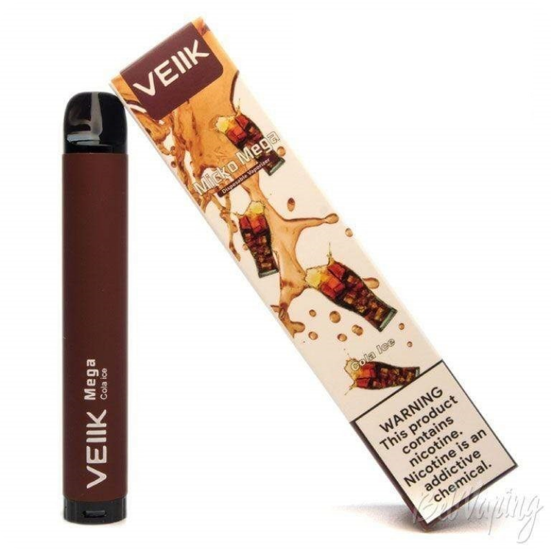 VEIIK Micko Luxury Pod 18 vị 900 hơi Disposable Vape / 2.8ml / 3.5% (35mg) / 500mAh / Mesh Coil